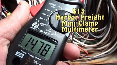 harbor freight mini clamp meter